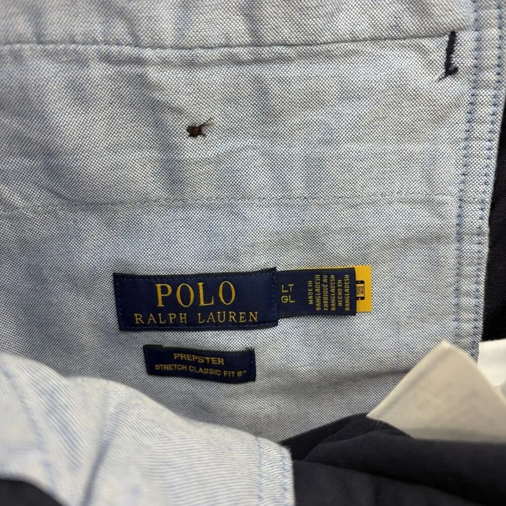 Polo Ralph Lauren Prepster Stretch Classic Fit 8” Navy Shorts Men’s LT NWT